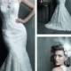 Gorgeous Sheer Illusion Neckline & Back Mermaid Lace Wedding Dress