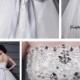 Alluring Tulle&Satin A-line Strapless Neckline Natural Waistline Wedding Dress