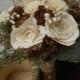 Winter wedding, wedding bouquet, rustic wedding, bridal bouquet, sola bouquet, bridesmaid bouquet, country wedding