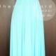 PREORDER - MAXI Sky Blue Bridesmaid Dress Convertible Dress Infinity Dress Multiway Dress Wrap Dress Prom Dress Maid of Honor Dress Cocktail