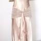 Prom Dress - evening dress - Stunning  gold new Faviana Couture Prom dress - Evening gown - Size M  8-10