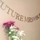Future Mrs. Gold Glitter Banner - Bridal Shower, Engagement Party, Bachelorette Party