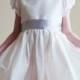 First Communion dress in white or ivory
