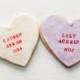Cute DIY Heart Cookies To Make For Your Wedding Or Bridal Shower - Weddingomania