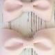 Blush pink bowtie for groom, groomsmen, ring boys - Daddy and son set-baby, toddler, boy's bowties- Ring bearer's bow tie- blush bow ties