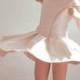 luxury flower girl dress - blush silk bridesmaid dress - party girl dress - elegant girl dress 2 to 14 years