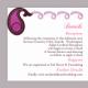 DIY Bollywood Wedding Details Card Template Editable Word File Instant Download Printable Purple Details Card Elegant Paisley Enclosure Card
