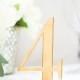 Table Numbers for Wedding Party or Event, Gold or Silver Wedding Decor for Wedding Table Numbers, Wedding Signs (Item - ACR100)