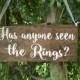 Has anyone seen the rings, flower girl sign, ring bearer sign, rustic wooden sign, stained wood, rustic wedding signage, rustic sign