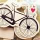 12pcs Vintage Bicycle Favor Box TH042 Baby Shower candy box