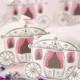 12pcs Baby Carriage Favor Box kid's birthday party TH006