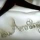 Personalized Bride Hanger, Bridal Accessories, Wedding Dress Hanger, Great Engagement Gift