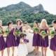 Bridesmaid Dress Purple - Multiway Style