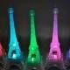 Centerpieces LED Eiffel Tower Light Up Statue Mulit-Color Changing Wedding Centerpiece, Cake topper, event decor