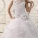 White Lace Flower Girl Dress First Communion Dress 