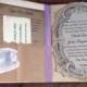 Rustic Purple Wedding Invitation Sample- Purple wedding invitation-Jane Austen Wedding-Vintage invitation-"Jane"
