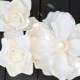 Wedding Party Decor Large Flower - Giant White Rose Perfect for Arch, Centerpiece Photo Prop or Home