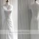 Custom Made Elegant V-neck Floor Length Bridesmaid Dress/ Long Prom Dress/ Wedding Party Dress/ Party Dress