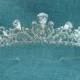 Bridal tiara headpiece, wedding tiara, wedding headpiece, rhinestone tiara, crystal tiara, crystal bridal accessories, tiara 205294474
