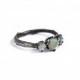 Labradorite twig engagement ring, Labradorite engagement ring, three stone ring