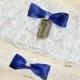 Doctor Who Wedding Garter - Blue Tardis Wedding Garter, DOCTOR WHO WEDDING, Dr. Who lingerie garderbelt, Geekery Wedding accessories