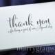 Wedding Thank You Note Card Set -Misc. Thank You for Being a Part of Our Special Day Vendor, Florist, Caterer, DJ, Band, etc (Set of 5) CS07
