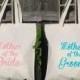 Mother of the Bride & Mother of the Groom Set- Wedding Tote Bags