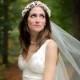 Bridal Floral Crown, Floral Wreath, Wedding Accessories, Pearl Floral Wreath, Hair Vine,, Style No. 4103