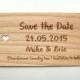 Save the date wood card / Wooden Save the Date card / Rustic Save the Date , Wedding Save the Date
