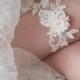 ivory wedding garter 3D flower  lace  garter , Wedding Garter,  garters, ivory lace Garter, Free Ship