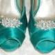 Rhinestone Shoe Clips, Bridal Shoe Clips, Rhinestone Shoes Clips, Crystal Shoe Clips, Wedding SHoe CLips for Bridal Shoes, Wedding Shoes