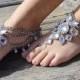 Boho gypsy barefoot sandals