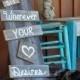 No Seating Plan Wedding Sign Sit Wherever Your Heart Desires Rustic Seating Sign Wedding Signage Country Reception Seating STANDS ALONE!