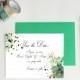 Save the Date Cards Wedding Stationery Wedding Stationary Watercolor Wedding Calligraphy Wedding Modern Wedding Rustic Save the Date DEPOSIT