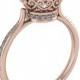 Victoria Charles & Colvard Forever Brilliant Moissanite Bezel Filigree Heart Crown Diamond Neck Channel Set Ring