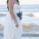 Wedding Dress Romantic bohemian wedding gown lace beach maxi Lace Custom