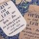 Mason Jar Save The Date / Evening Card Wedding Invitation with Envelop