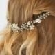 Wedding Hair Vine,  Floral Hair Vine, Bridal Hair Accessory - New
