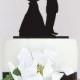 Gun Wedding Topper,Armed Couple silhouette cake topper,Wedding Cake Topper,Custom Cake Topper,Personalized Cake Topper P108