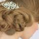 Wedding Hair Comb, Crystal Bridal Hair comb , Vintage Style , Rhinestone Bridal Hair Comb, Wedding Hair Accessories, Vintage Wedding Hair