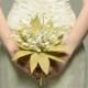 Lily of the Valley Paper Bridal Bouquet - Keepsake Royal Bouquet
