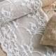 12" or 14" Wide Burlap and Lace Table Runner Length Available for 48" 60" 72" 84" 96" 108" 120" 132" 144" 156" Rustic Wedding Decor TRJ012CM