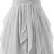 Short Ruched Bridesmaid Dress
