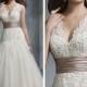 Re-embroidered Lace Designer Wedding Dress Alfred Angelo 2243
