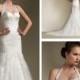 Satin Pleated Halter Neck Vogue Beaded Mermaid Wedding Dress with Low Back