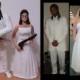 African American Couple Custom Wedding Cake Toppers Figure set - Personalized to Look Like Bride Groom from your Photos
