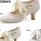 Downton Abbey Wedding Shoes Available in 3 Colors