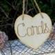 Cards Sign Wooden Heart Wood Burned Engraved Rustic Sign Honeymoon Fund Sparklers Bubbles Custom