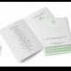 Catholic Wedding Program Templates - Editable PDF - 8.5 x 11 Simply Stripes Mint & White Foldover Printable Wedding Ceremony - DIY You Print