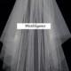 2 Tier Elbow Length 20" 25 " Veil  Bridal Veil,weddingVeilHen night veil, Holy communion Veil with detachable comb